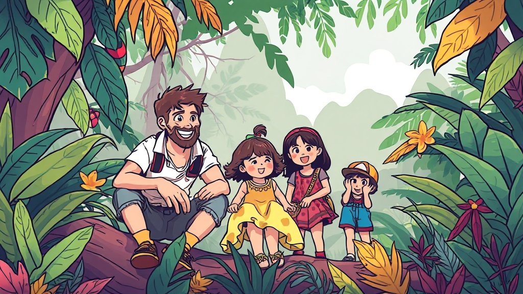 여행 목적지, 어디로 떠날까? (illustration 스타일)