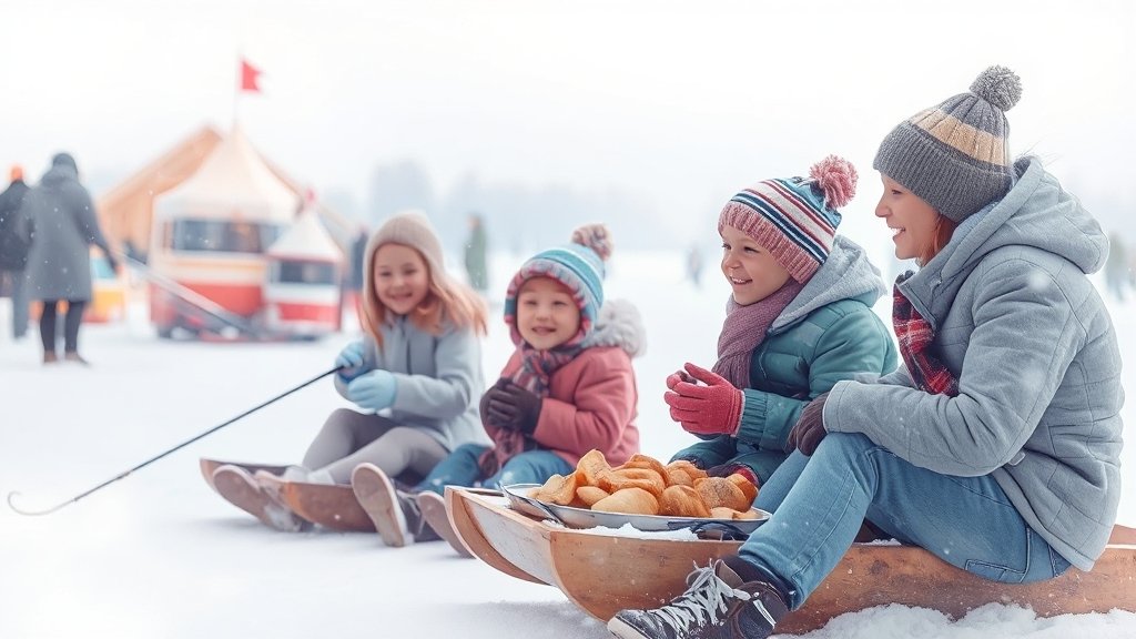 2026년 1월 겨울 축제 (watercolor 스타일)