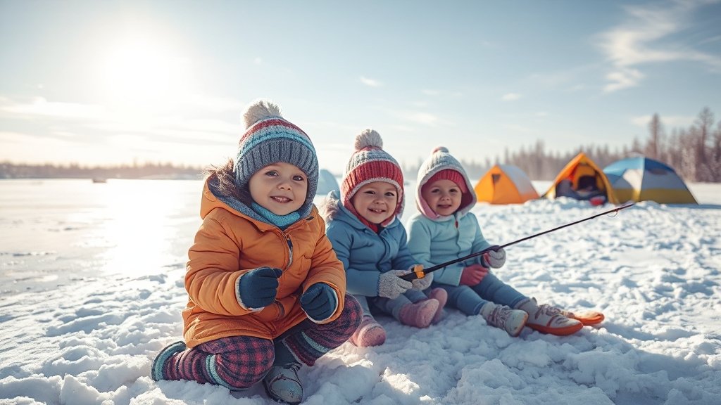 겨울방학 가족 여행 추천 (watercolor 스타일)