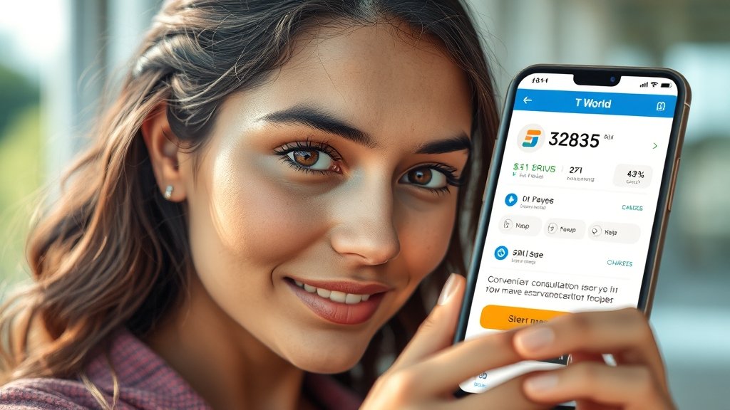 T World 앱 활용법 (realistic 스타일)