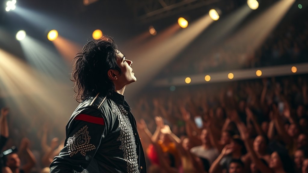 영화 '마이클' 개봉 임박 (realistic 스타일)