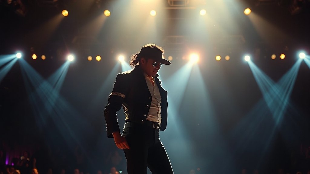 마이클 잭슨, 전설적인 삶과 음악 (realistic 스타일)