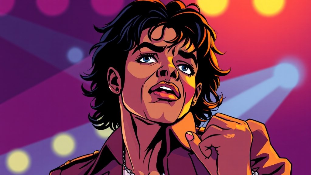 기대와 우려, 공존하는 시선 (cartoon 스타일)