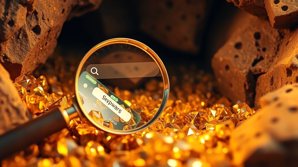 상위 노출 위한 키워드 전략 (realistic 스타일)