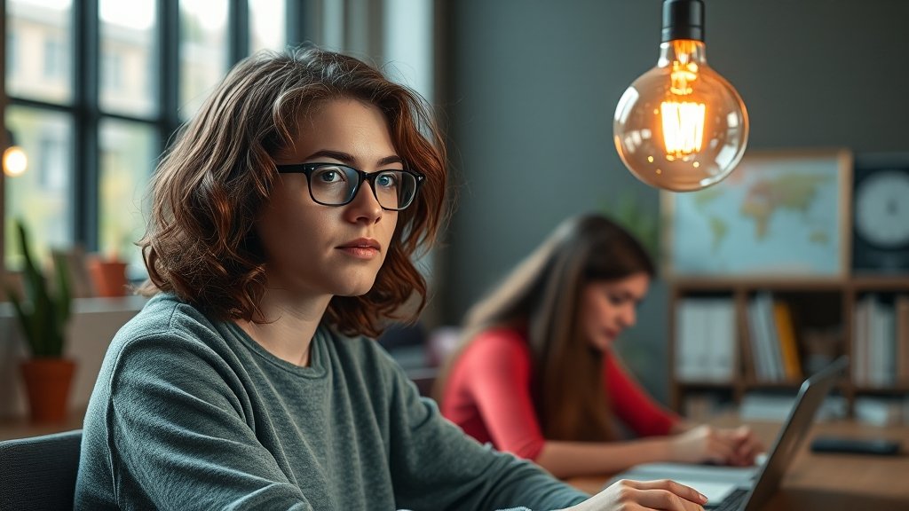 챗GPT vs 구글 비교 (realistic 스타일)