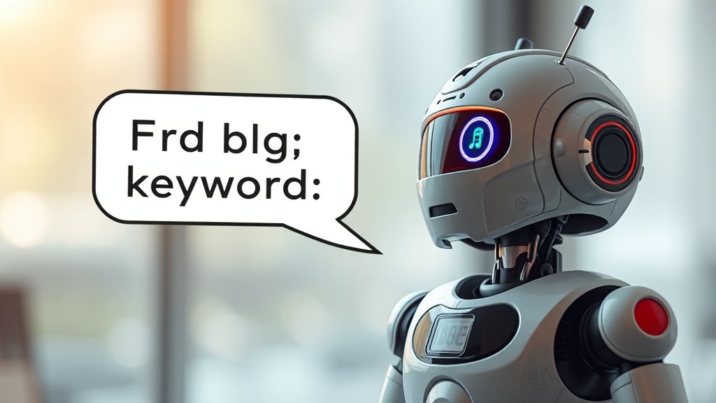 챗GPT 블로그 성공 전략: 키워드 발굴부터 콘텐츠 제작, 운영 꿀팁까지! 1 챗GPT 활용, 인기 키워드 찾기 (realistic 스타일)