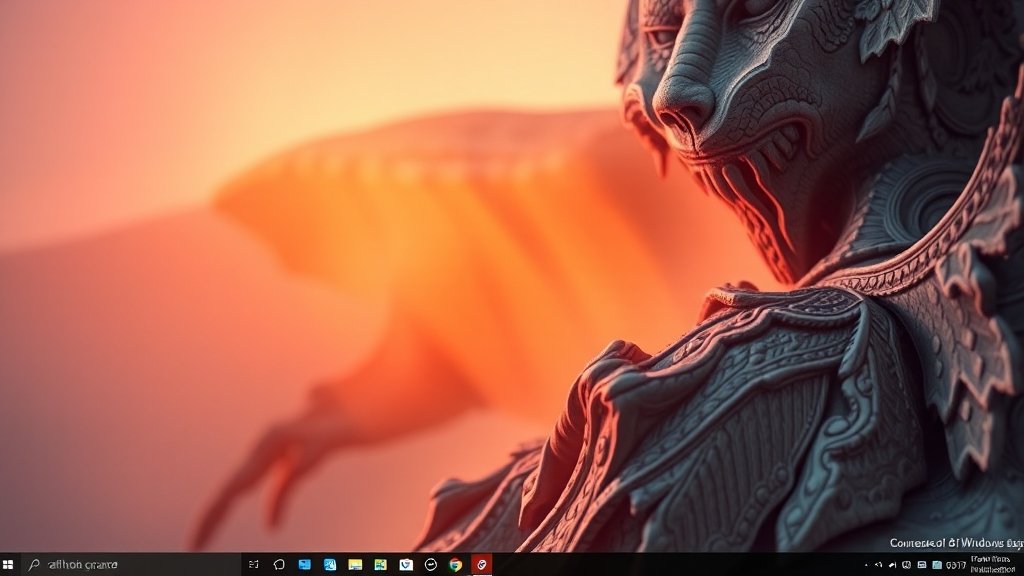 스냅 레이아웃 & 가상 데스크톱 활용 (realistic 스타일)