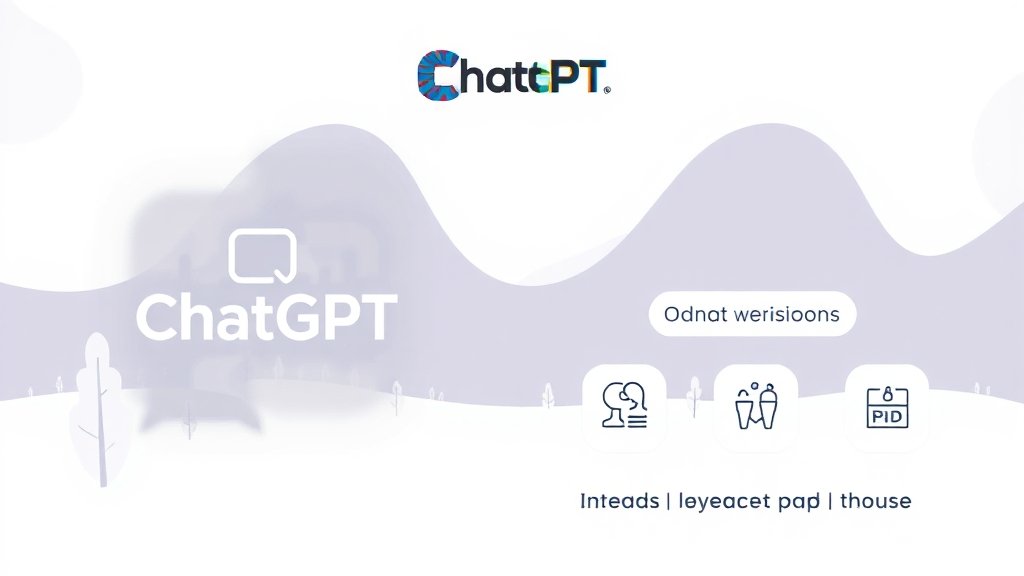 챗GPT 무료 vs 유료 비교 (illustration 스타일)