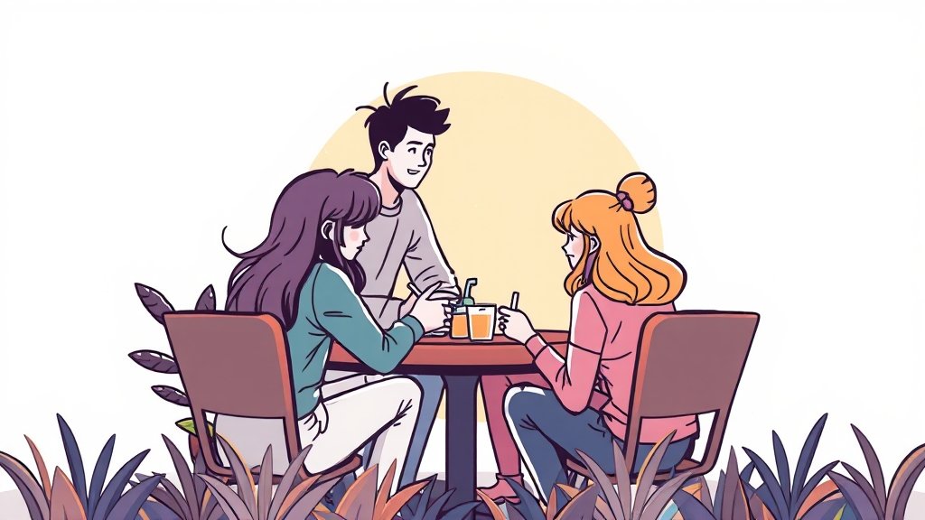 챗GPT 계정 공유 플랫폼 활용 (illustration 스타일)