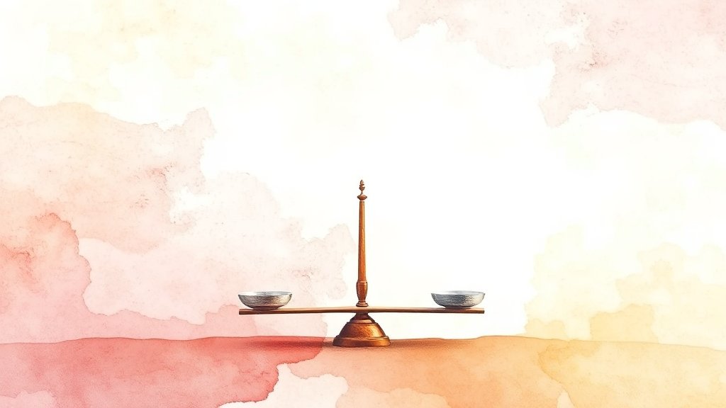 나에게 유리한 선택 전략 (watercolor 스타일)