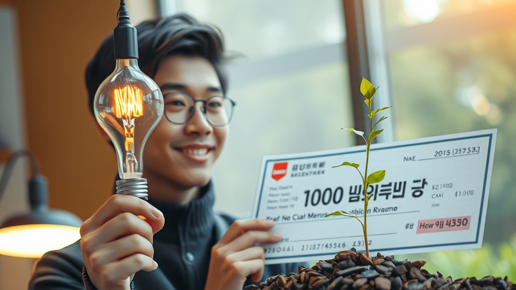 주요 지원 사업 (realistic 스타일)