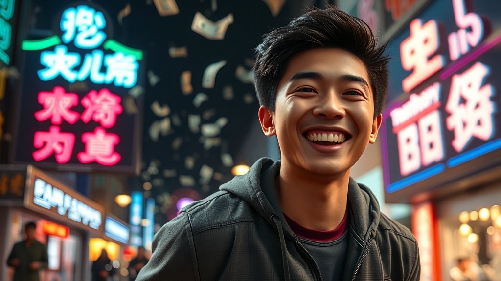 청년내일채움공제 및 취업 지원 (realistic 스타일)