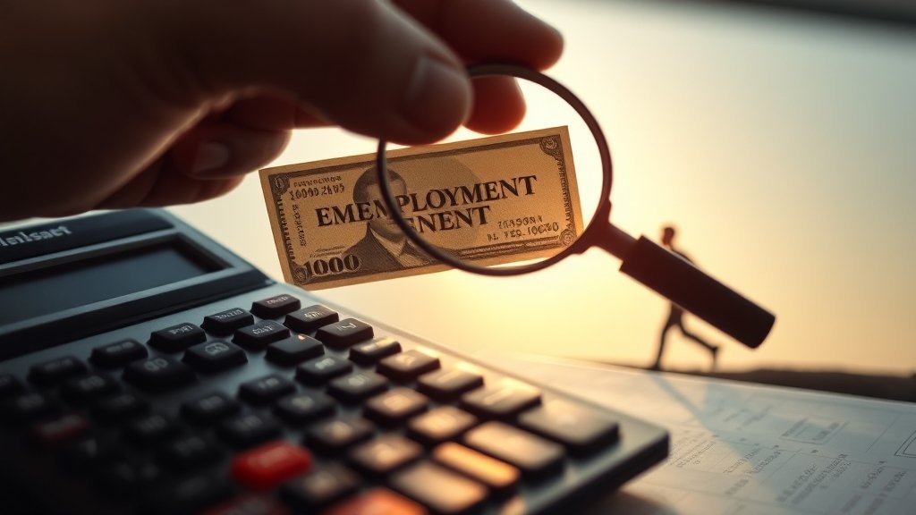 실업급여 계산 방법 (realistic 스타일)