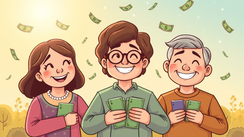 얼마나 받을 수 있나요? (cartoon 스타일)