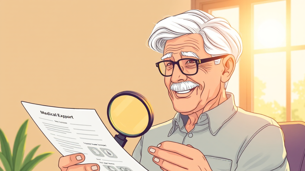 의료비 지원 혜택 및 절차 (illustration 스타일)