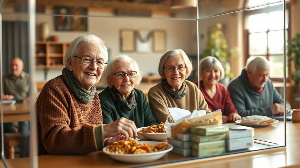 지원금 사용처 및 유의사항 (realistic 스타일)