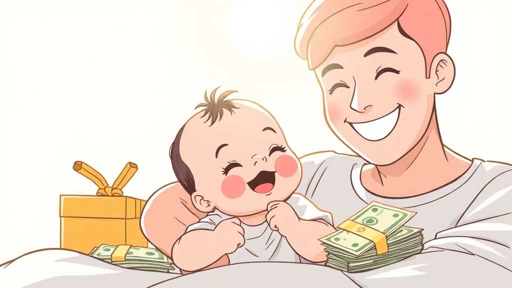 부모급여 완벽 가이드: 지원 대상, 금액, 신청 방법 A to Z 3 부모급여, 얼마나 받을 수 있나요? (illustration 스타일)