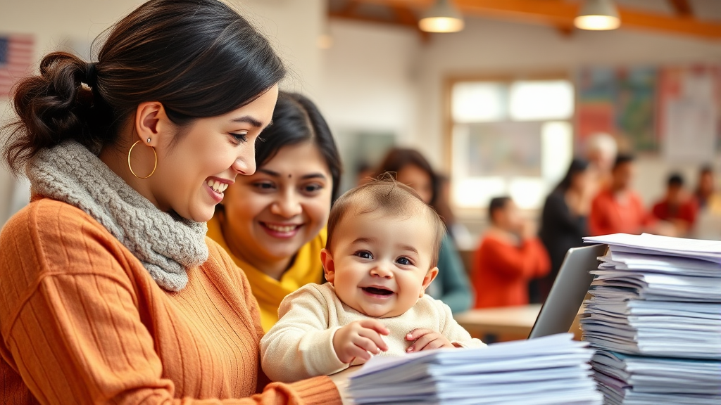 부모급여 완벽 가이드: 지원 대상, 금액, 신청 방법 A to Z 4 부모급여, 어떻게 신청하나요? (realistic 스타일)