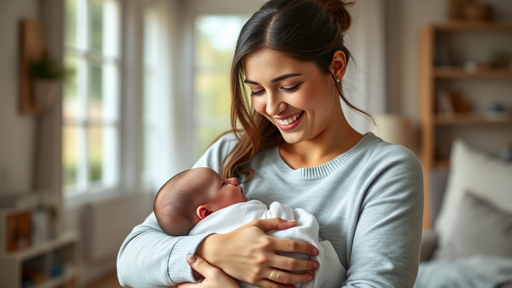 산후도우미 지원 사업이란? (realistic 스타일)