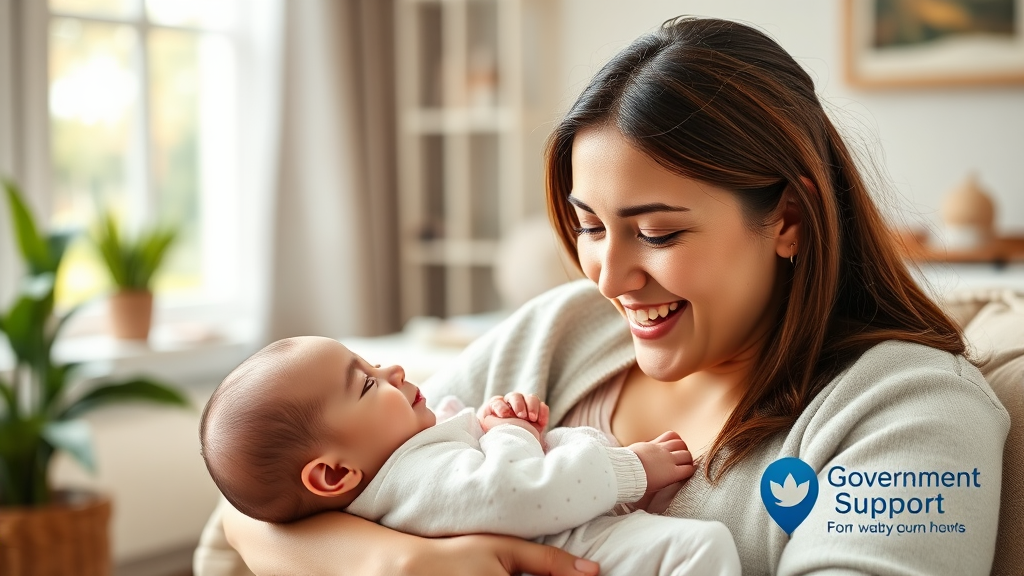 행복한 산후조리를 위해 (realistic 스타일)