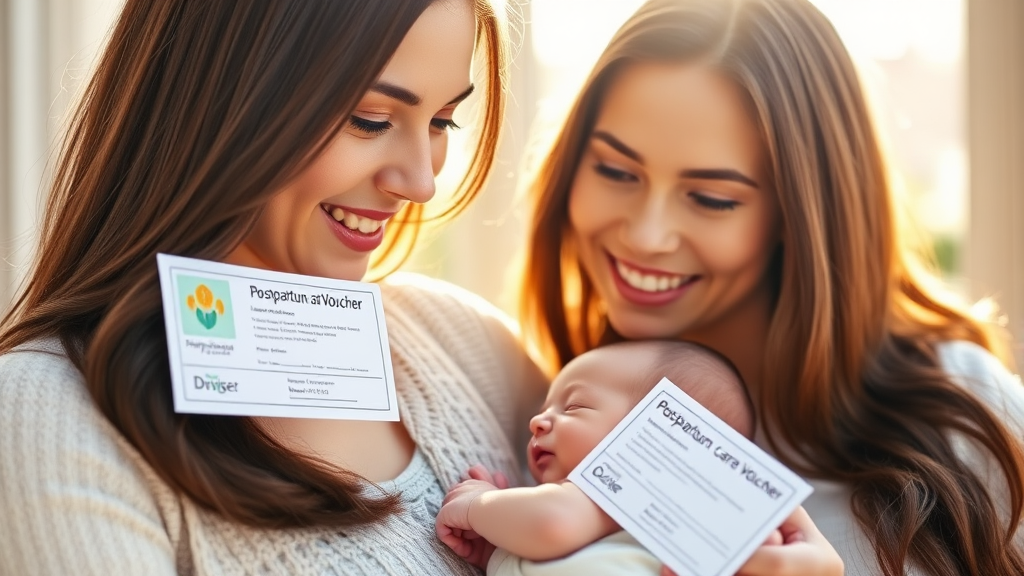 산후조리비 지원이란? (realistic 스타일)