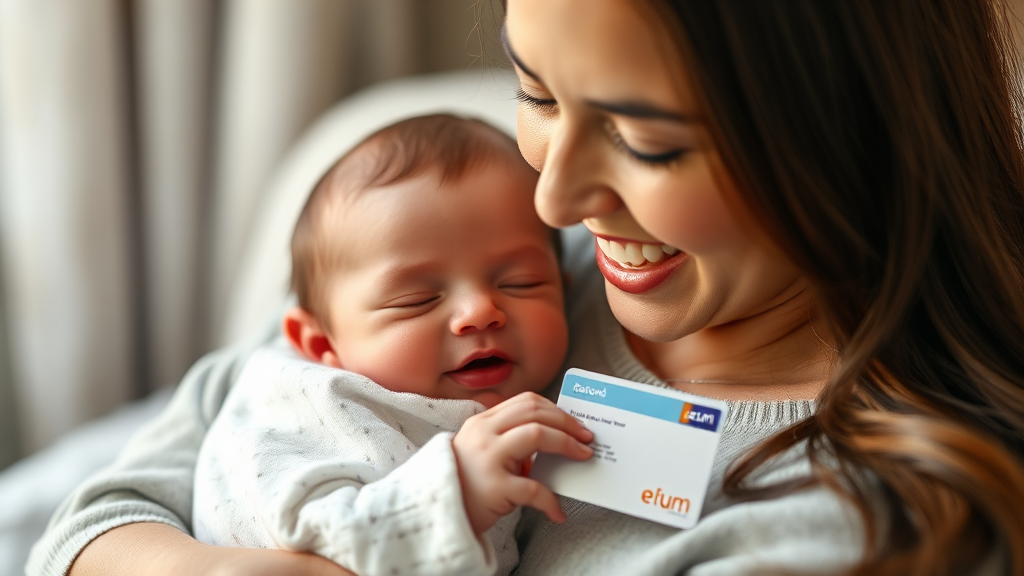 산후조리 시 유의사항 (realistic 스타일)