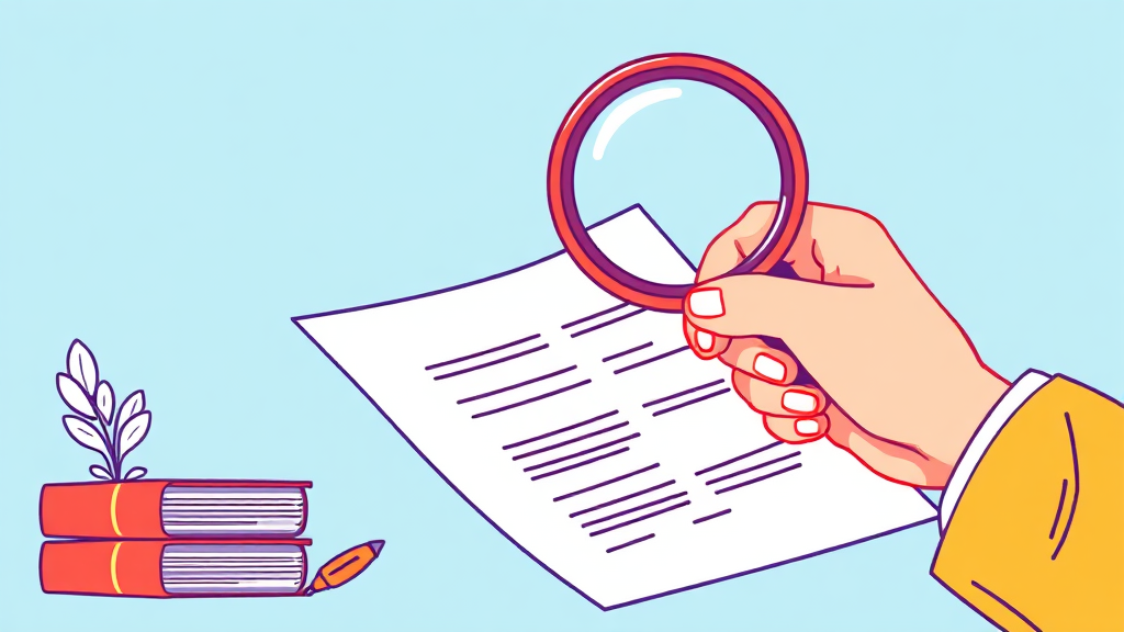 신청 준비, 꼼꼼하게! (illustration 스타일)