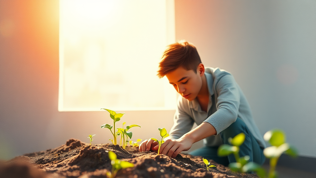 버팀목 대출, 무엇인가? (watercolor 스타일)