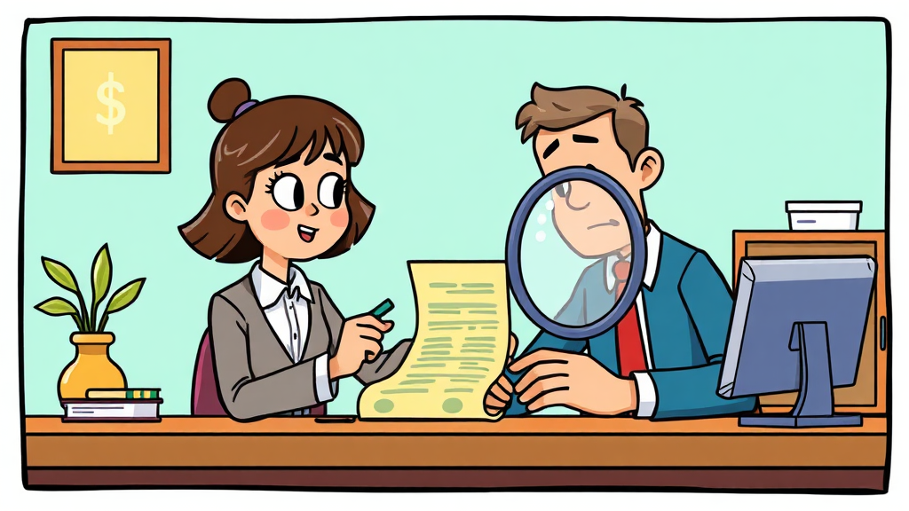 유의사항, 꼭 확인하세요! (cartoon 스타일)