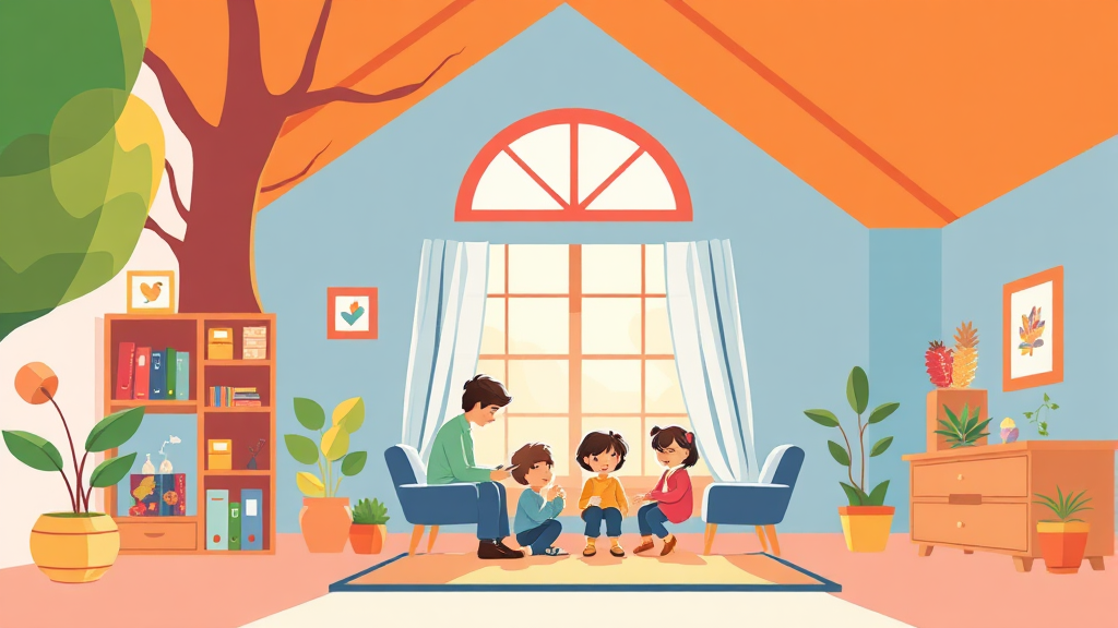 주거급여, 무엇일까요? (cartoon 스타일)