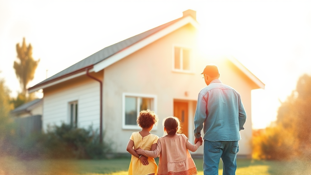 주거급여, 누가 받을 수 있나요? (watercolor 스타일)