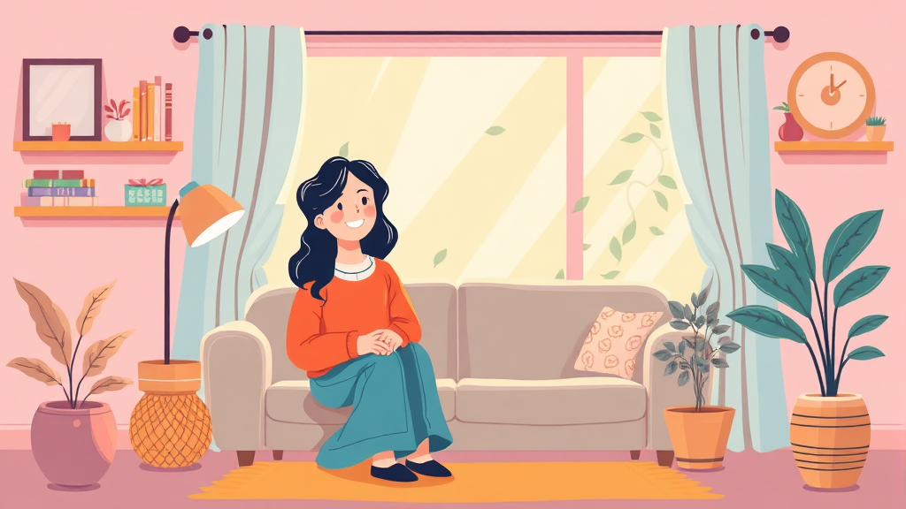 부모님과 함께 살면 어떨까요? (illustration 스타일)