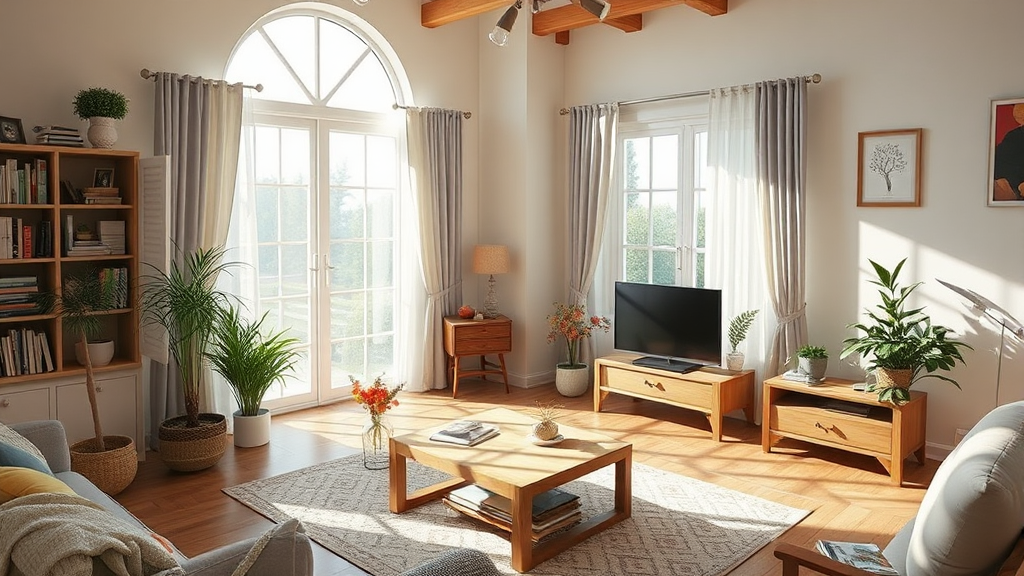 매물 찾기 팁 및 주의사항 (realistic 스타일)