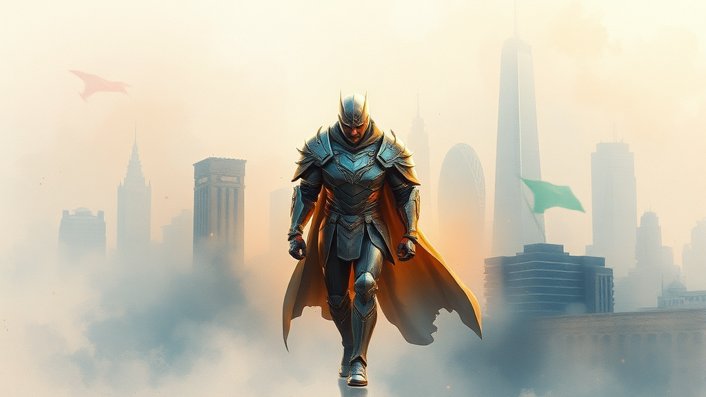 무주택 유지, 전략적으로! (watercolor 스타일)