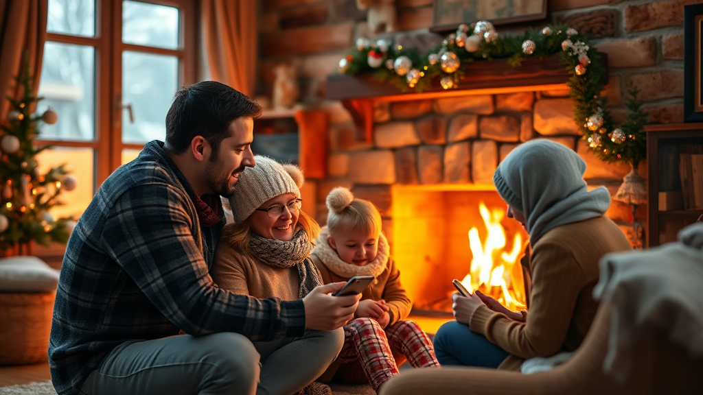 따뜻한 겨울을 위해 (realistic 스타일)