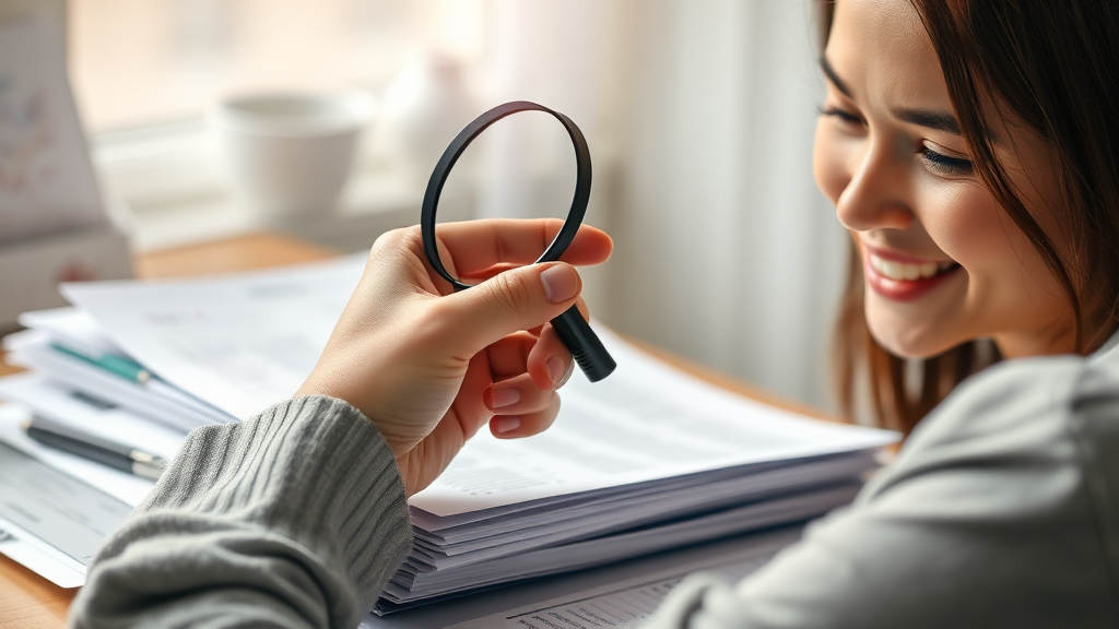 신청 시 유의사항은? (realistic 스타일)