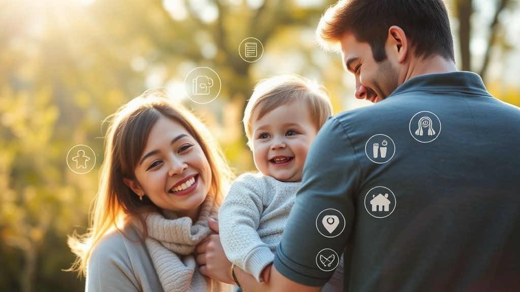 보육료 지원: 대상, 금액, 신청 방법 완벽 가이드 (온라인/방문) 7 보육료 외에도 다양한 혜택이 있어요! (realistic 스타일)