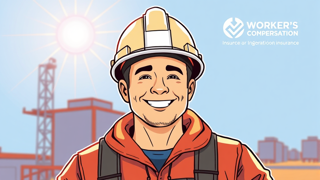 산재보험, 왜 필요할까요? (illustration 스타일)