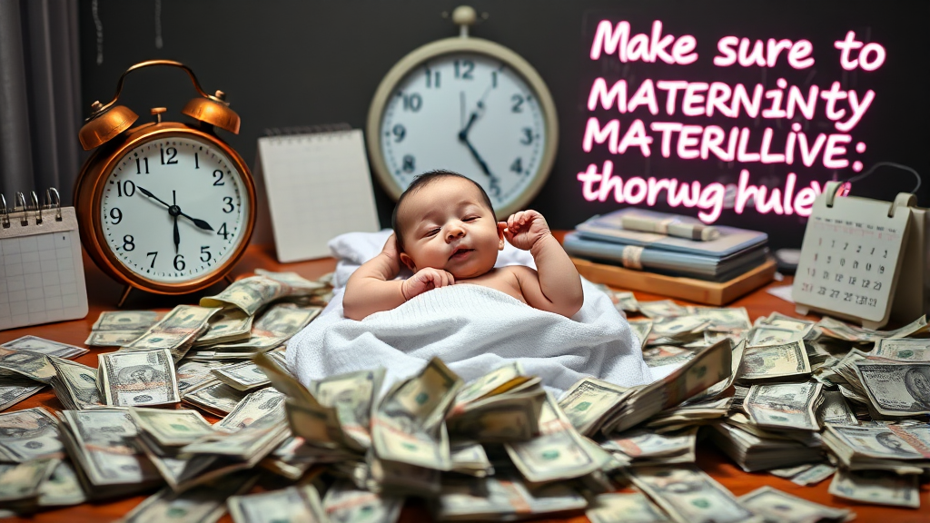 출산휴가 급여 A to Z: 조건, 계산, 신청, FAQ, 유의사항 완벽 가이드 7 유의사항: 놓치지 마세요! (realistic 스타일)