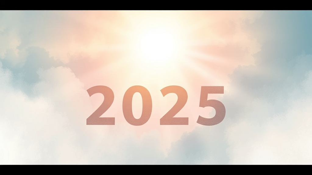 2025년 정책 변화 및 전망 (watercolor 스타일)