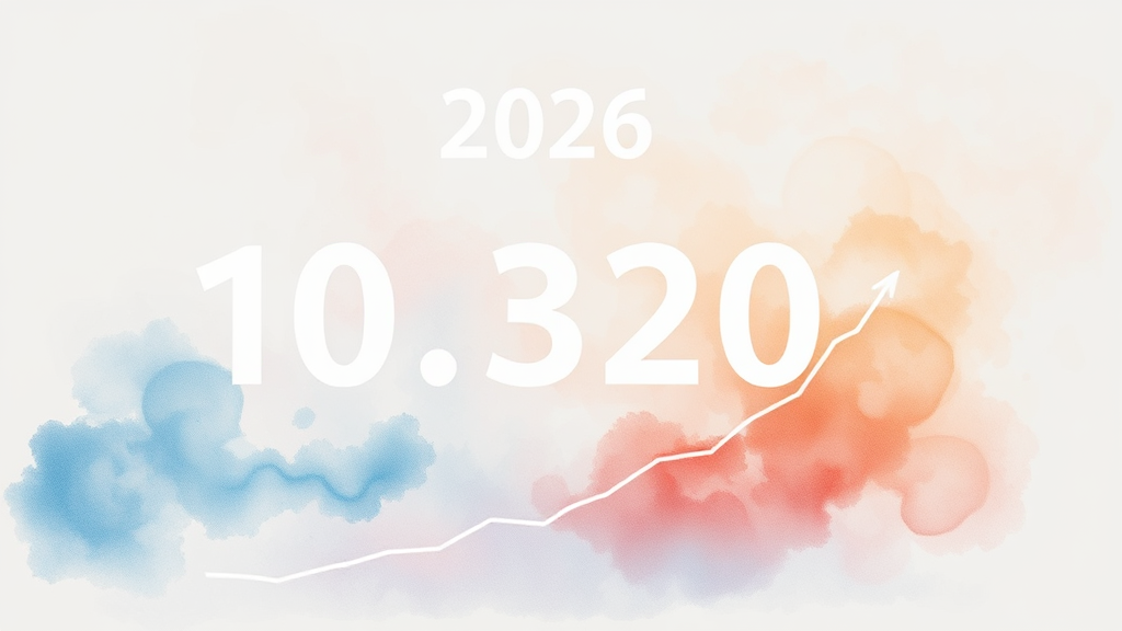 2026년 최저임금 확정 (watercolor 스타일)