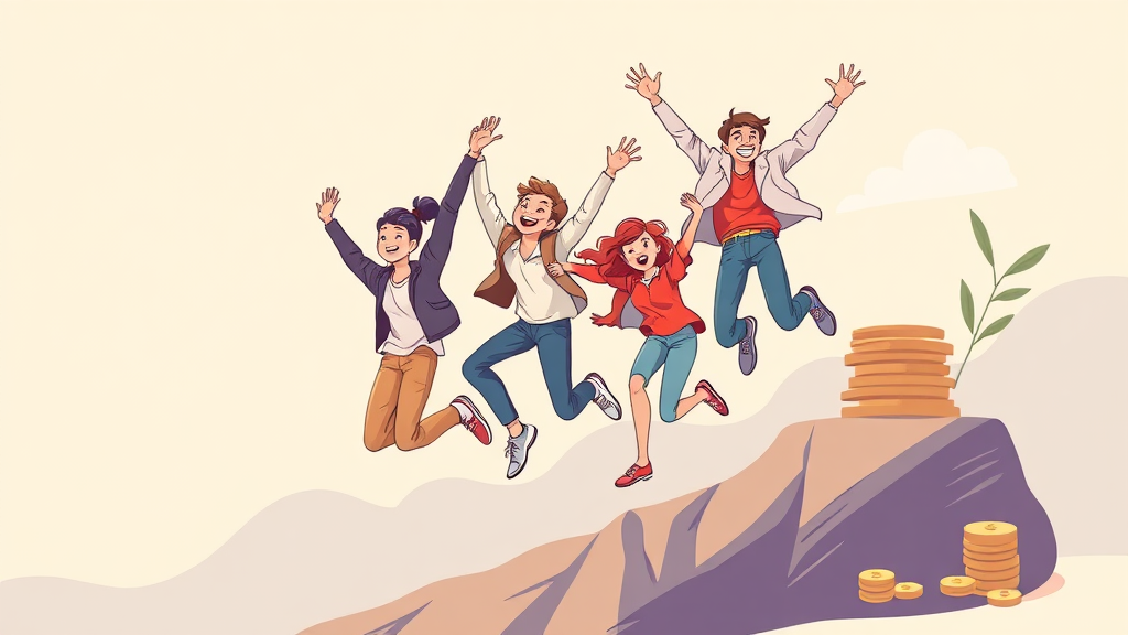 미래적금 vs 도약계좌: 핵심 비교 분석 (illustration 스타일)