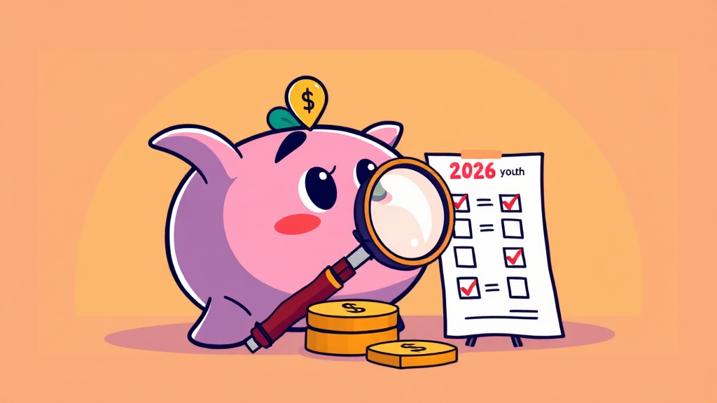 가입 전 체크리스트 & 유의사항 (cartoon 스타일)