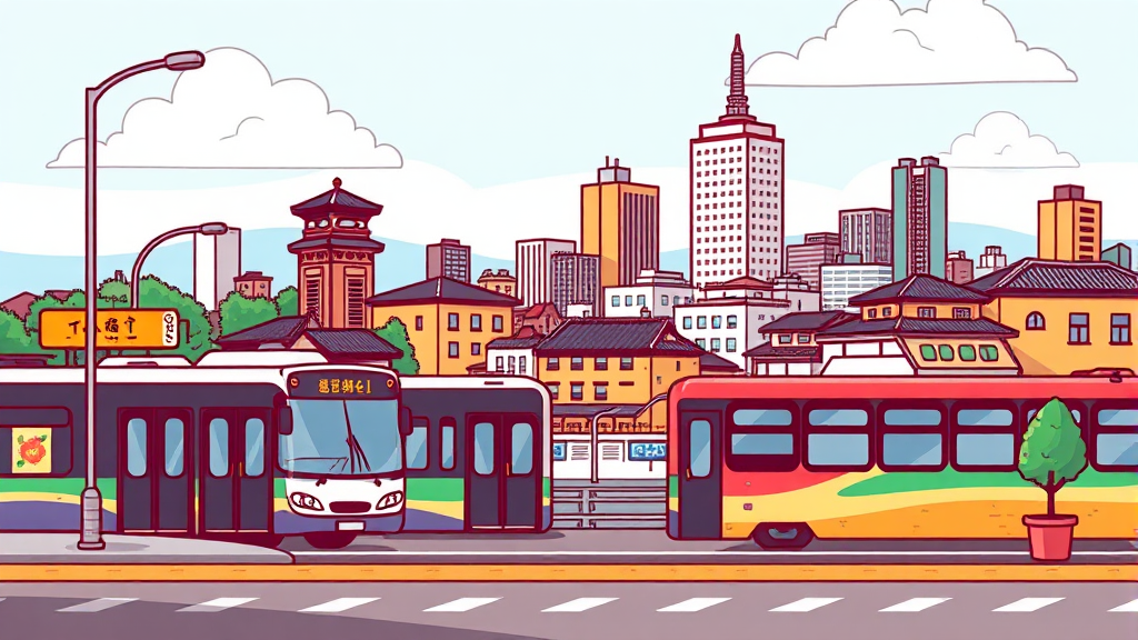 기후동행카드 상세 정보: 혜택 및 이용 범위 (cartoon 스타일)