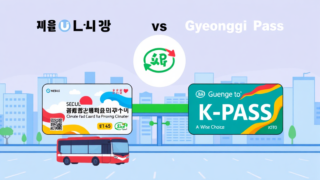 나에게 맞는 교통카드 선택 가이드 (cartoon 스타일)