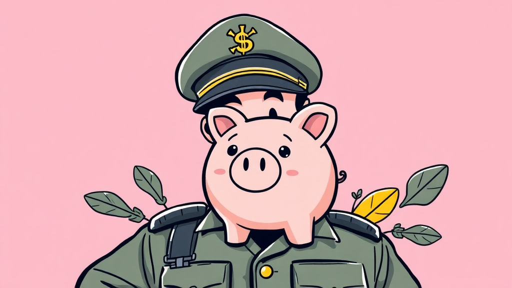 장병내일준비적금, A to Z (illustration 스타일)