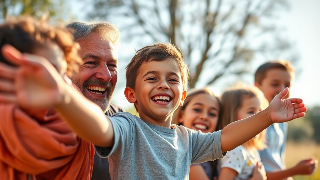 아동수당, 9세까지 확대! (realistic 스타일)