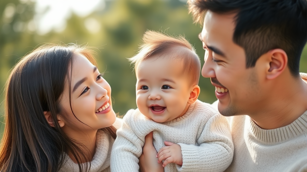 0세 vs 1세 지급액 비교 (realistic 스타일)