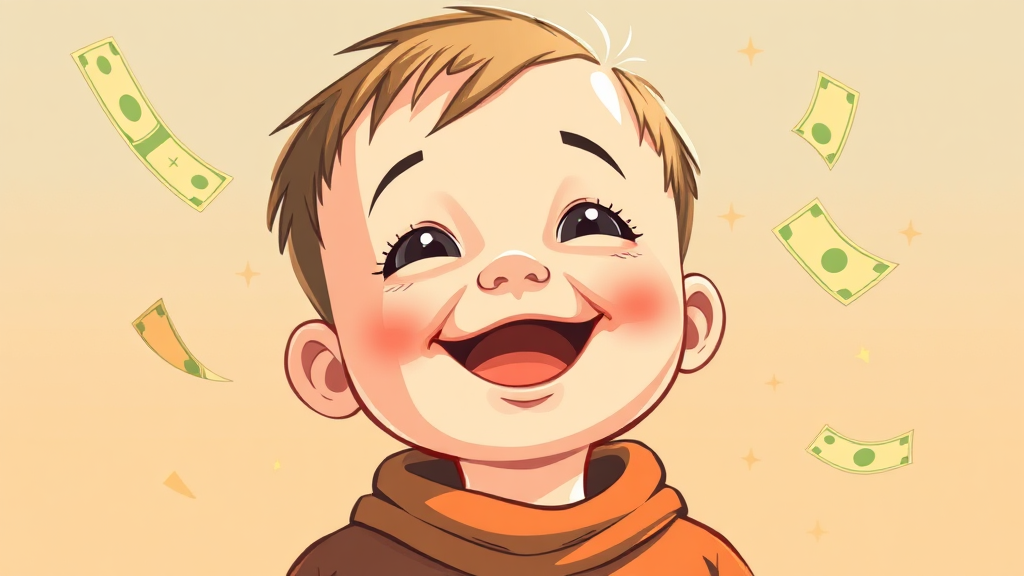 아동수당: 추가 혜택 (illustration 스타일)