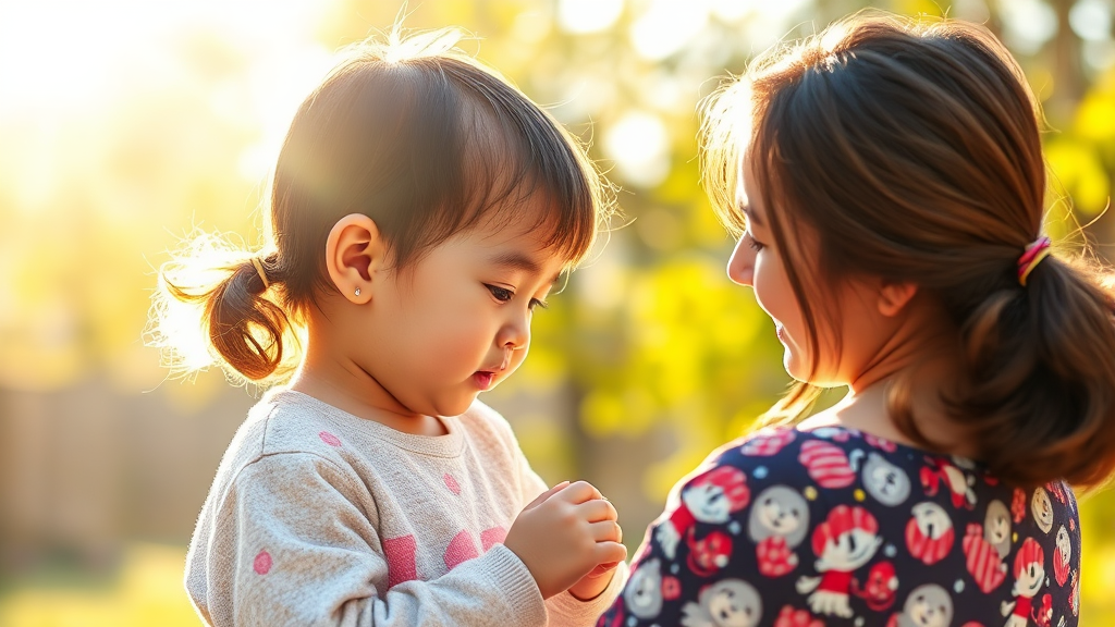 2026년 육아 지원 정책 요약 (realistic 스타일)